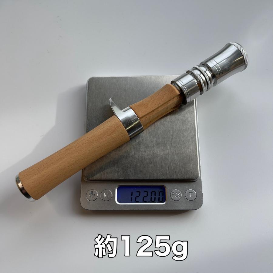 ベイト用 グリップ 8mm-9mm 天然木 自作 カスタム ベイトロッド 釣り