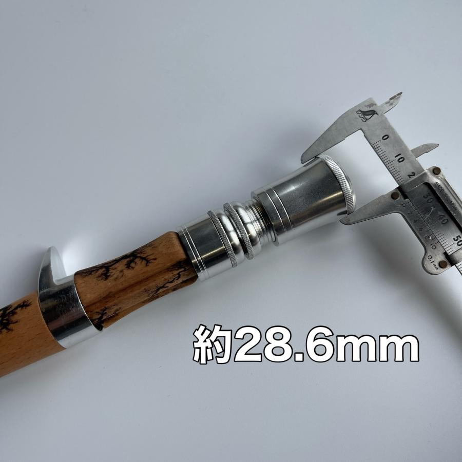 ベイトロッド用 グリップ 5mm-6mm 天然木 自作 カスタム ベイトロッド