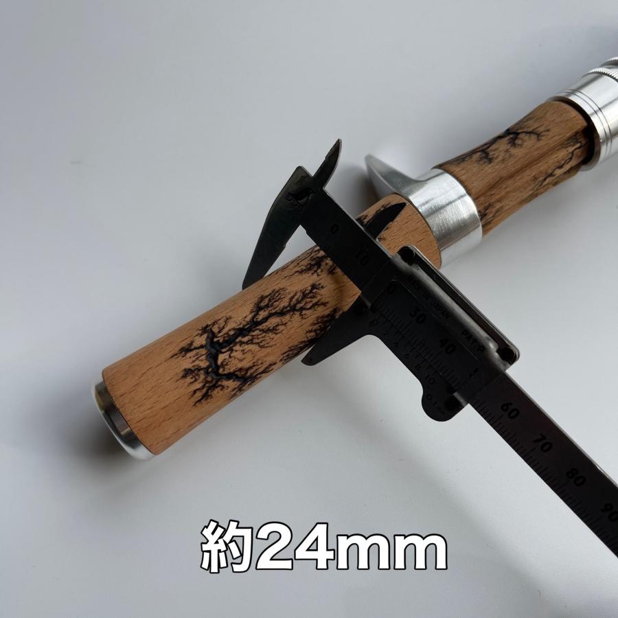 ベイトロッド用 グリップ 5mm-6mm 天然木 自作 カスタム ベイトロッド