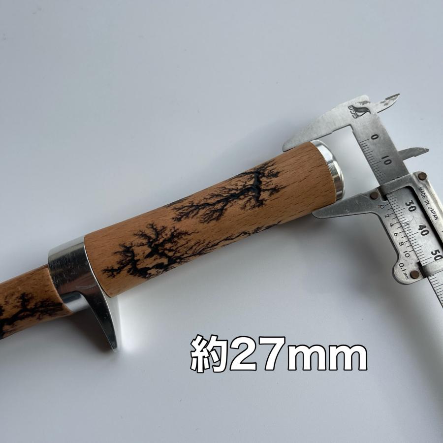 ベイトロッド用 グリップ 5mm-6mm 天然木 自作 カスタム ベイトロッド