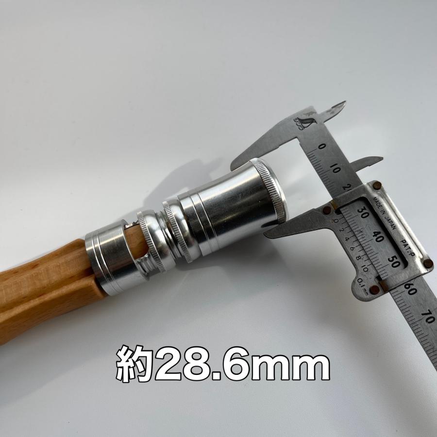 スピニング用 グリップ 8mm-9mm 天然木 自作 カスタム ベイトロッド