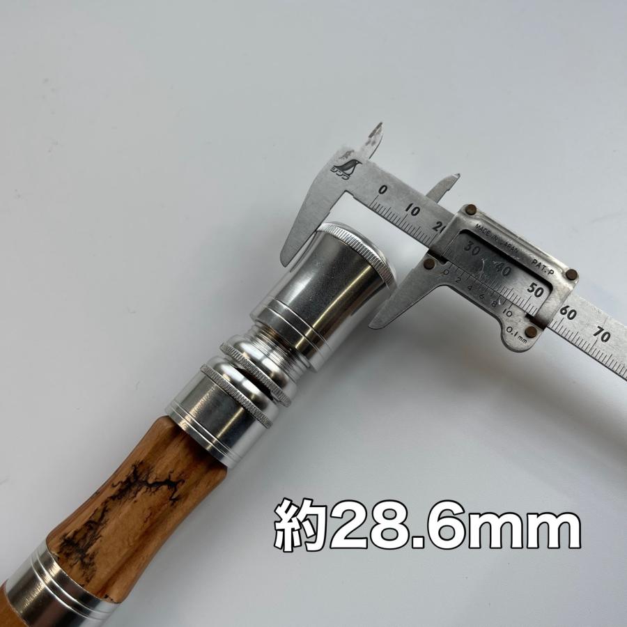 スピニング用 グリップ 8mm-9mm 天然木 自作 カスタム ベイトロッド