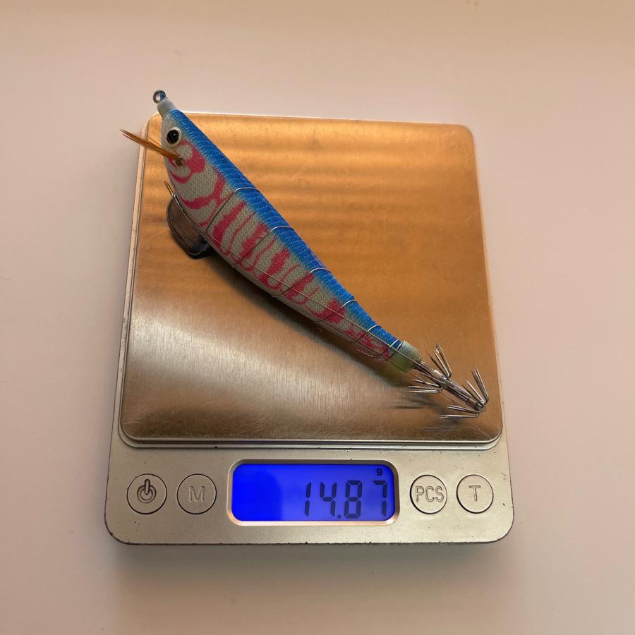 エサ巻きエギ 夜光 6個セット テーラー 餌木 スルメイカ