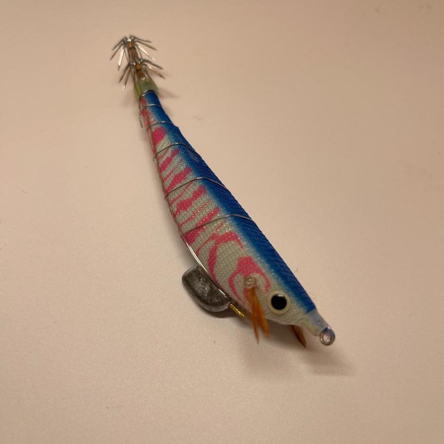 エサ巻きエギ 夜光ブルー 青系 テーラー 餌木 スルメイカ ヤリイカ