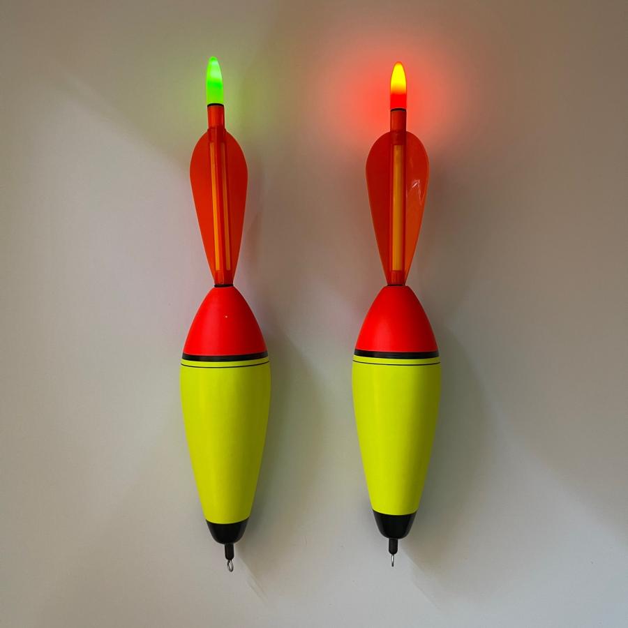 遠投カゴ釣り 15号 2本セット 電気ウキ 発泡ウキ 真鯛 青物 ウキ釣り