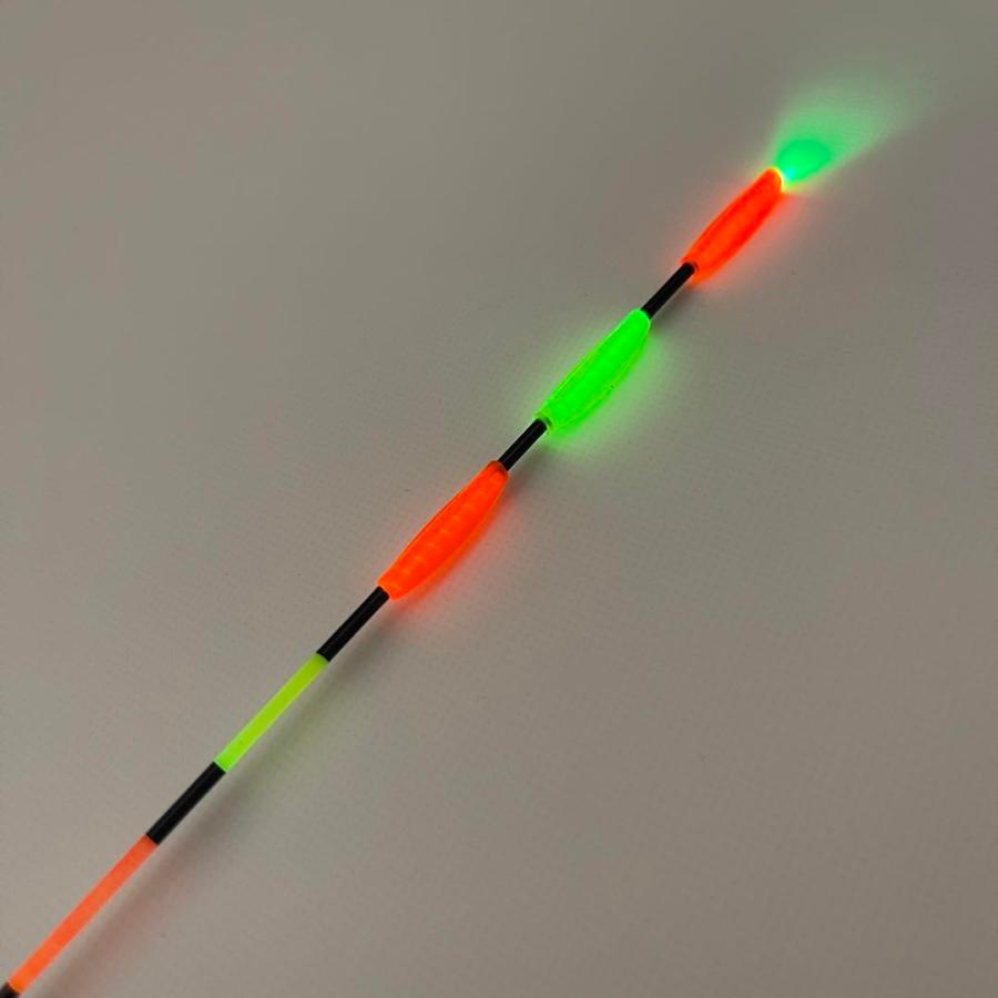 ヒットセンサー内蔵 3号 LED 電気ウキ へらウキ 棒ウキ グレ メジナ 夜