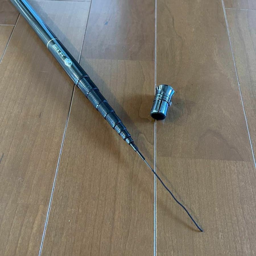 のべ竿 6.3m スーパーハードカーボン 鯉 軽量 コンパクト 延べ竿 釣竿