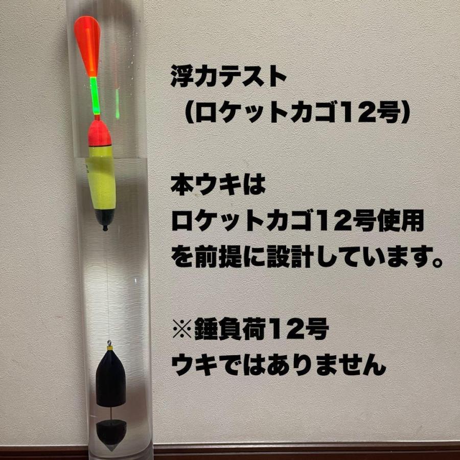 遠投カゴ釣り 12号 2本セット LED電気ウキ ロングトップ2色発光 : 伊豆