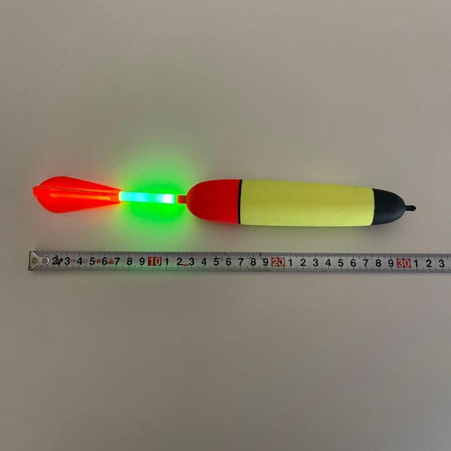 遠投カゴ釣り 20号 2本セット LED電気ウキ ロングトップ2色発光 : 伊豆 電気ウキ 2301 20号 1,900円送料込み ［限定セール価格］200円引き