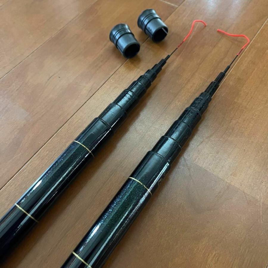 のべ竿 延べ竿 渓流竿 5.4m 2本セット渓流竿 軽量 18尺 コンパクト