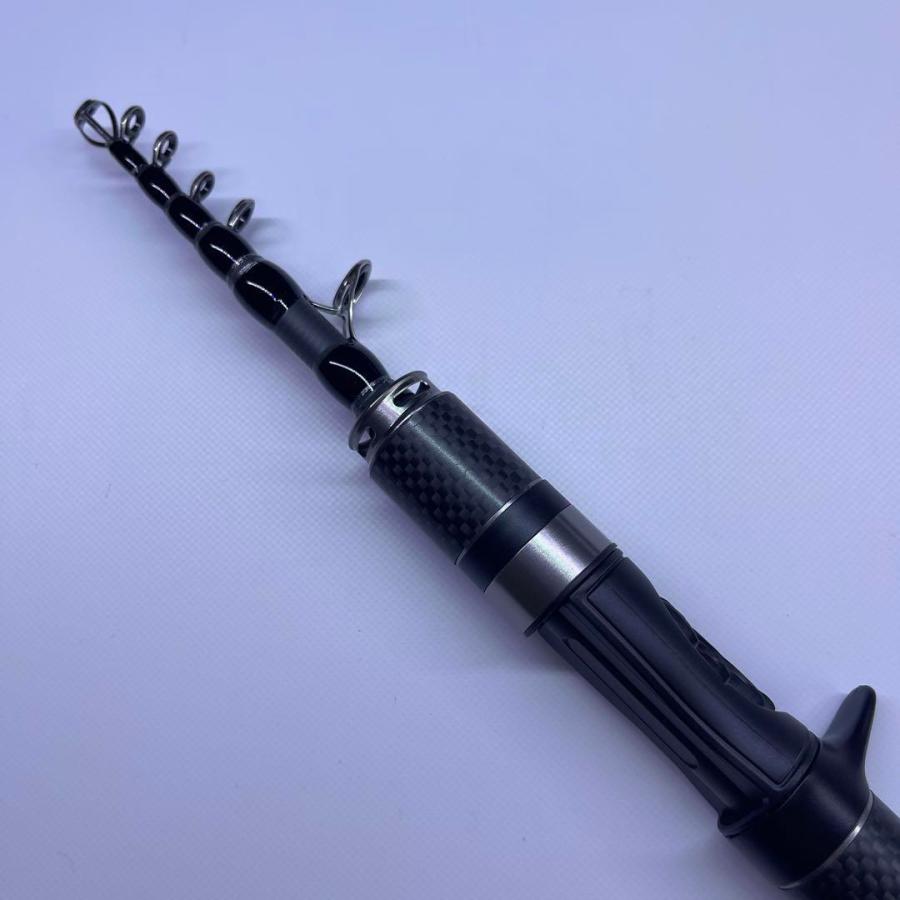 超コンパクト 6.9ft 2.1m ベイトフィネスロッドML仕舞寸法39cm : 伊豆