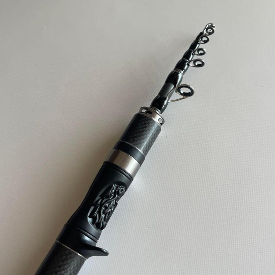 超コンパクト 6.9ft 2.1m ベイトフィネスロッドML仕舞寸法39cm : 伊豆