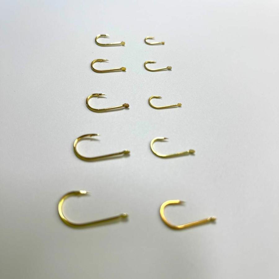 釣り針 500本 Mサイズ 伊勢尼 チヌ針 セット ケース付き 金 工場直送