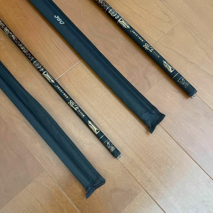 のべ竿 延べ竿 渓流竿 2.7m 3.6m 2本セット 軽量 12尺 9尺 如意