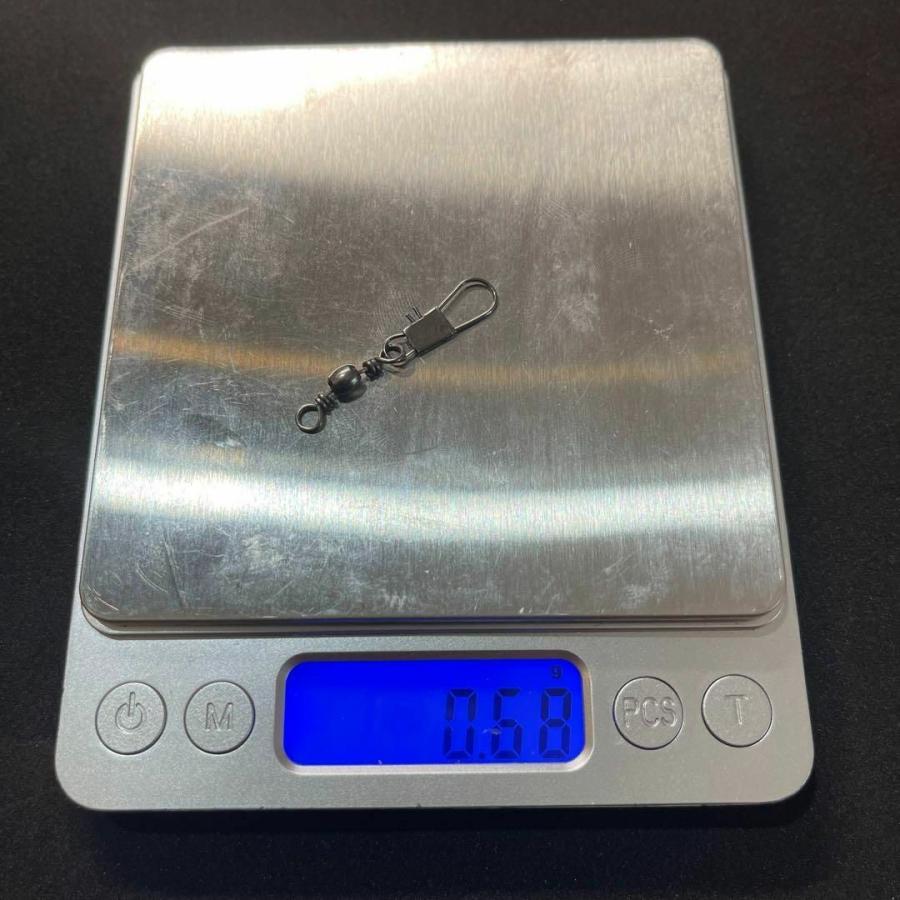 スナップ付き サルカン 7号 30個 #7 スイベル ボールベアリング