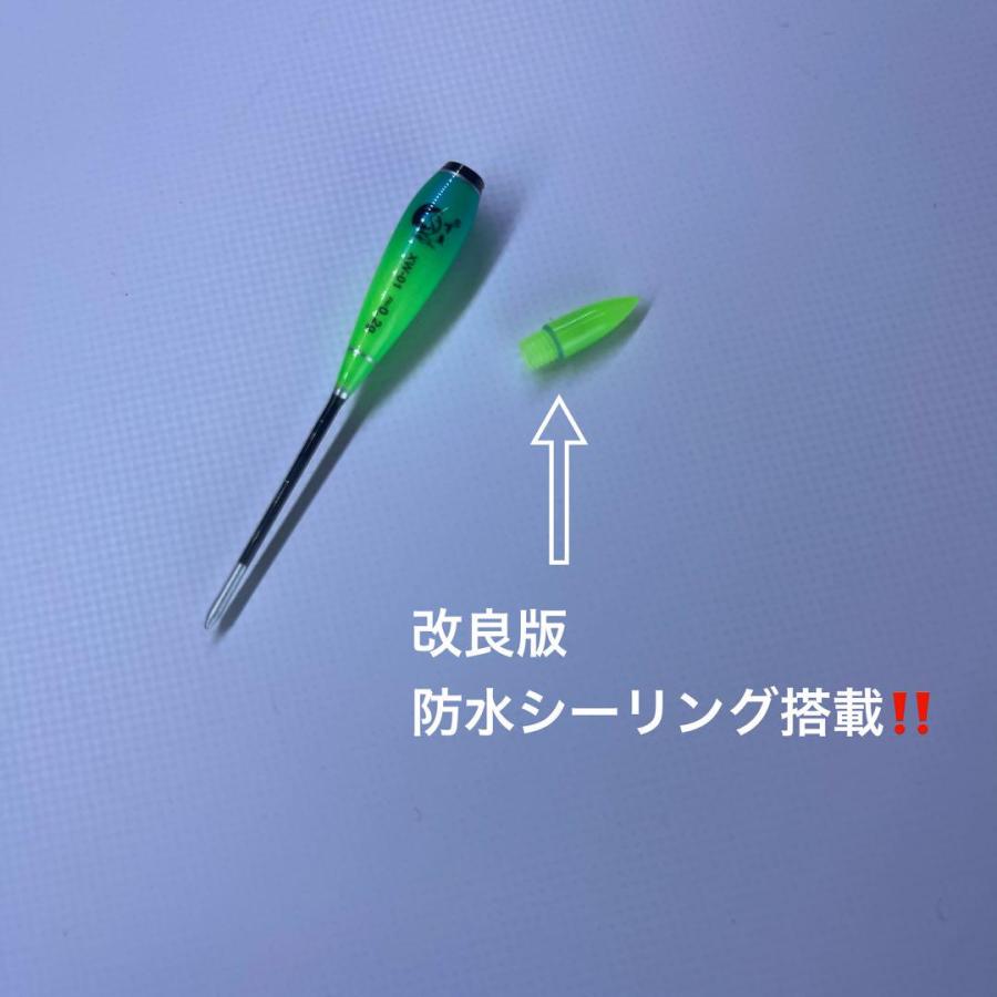 極小ウキ G4 2本セット 棒うき 誘導ウキ タナゴ浮き LED CR311 電気