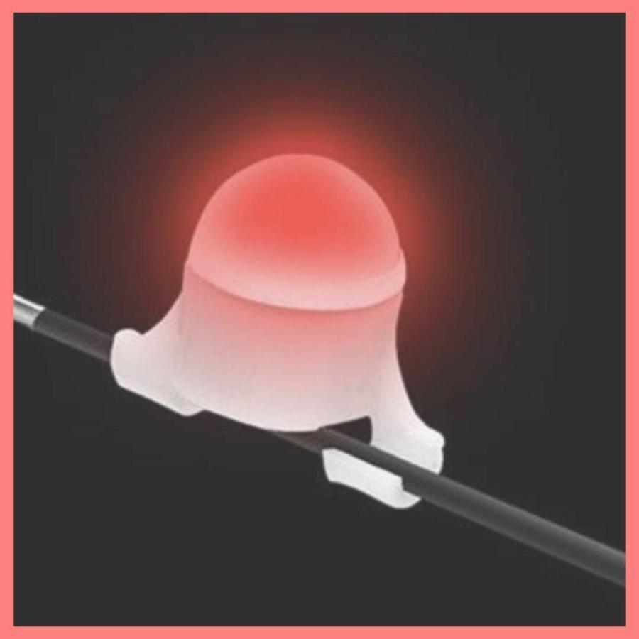 夜光貝　(6点おまとめ/ペロちゃん。❤︎お取り置き中) 竿先ライト 3個セット ヒットセンサー UFO穂先ライト 夜光 ケミ