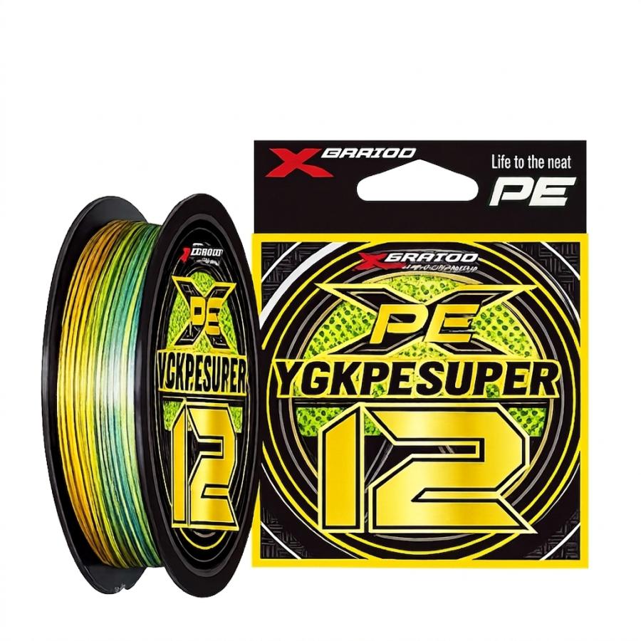 PEライン 12本編み 100m マルチカラー YGKPE X12 エギング シーバス