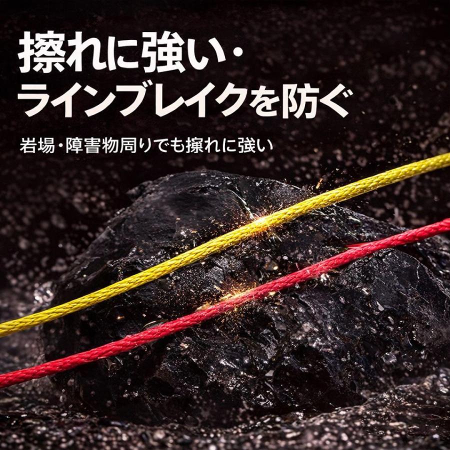 PEライン 12本編み 100m マルチカラー YGKPE X12 エギング シーバス