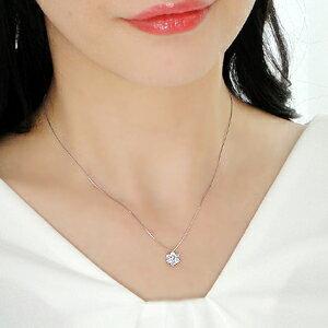 pt900 ダイヤモンド0.50　花形ペンダント 楽天市場】Pt900【0.50ct】ダイヤモンド フラワー ネックレス【送料