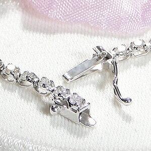 専用♡ pt850プラチナダイヤモンド1.0ctブレスレット Pt850 1.0ct ダイヤモンド テニス ブレスレット プラチナ ダイヤ