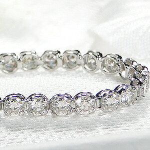 SALE Pt850 3.0ct 豪華 ダイヤモンド テニス ブレスレット SALE Pt850 3.0ct 豪華 ダイヤモンド テニス ブレスレット