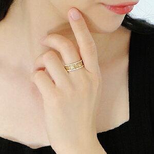 K18 YG PG Pt900 0.27ct フラワー ダイヤモンド リング ゴールド