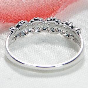 Pt900 K18YG 0.5ct フラワー ダイヤモンド エタニティ リング ダイヤ リング プラチナ 18金 可愛い ギフト 女性 贈り物 花 フラワー ゴールド 安い AU-0137の画像