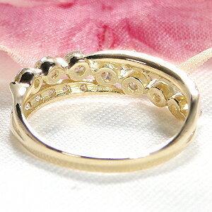 Pt900 K18YG 1.00ct ダイヤモンド リング 18金 ゴールド 人気 ダイヤ