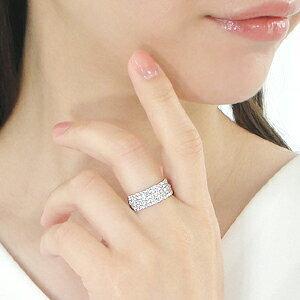 Pt900 K18YG 1.0ct 豪華 ダイヤモンド パヴェ リング ダイヤ 人気