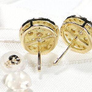 K18YG Pt900 0.60ct ダイヤモンド ピアス プラチナ 安い 人気 ダイヤ  