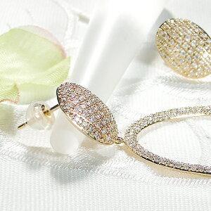 K18YG 2ct ダイヤモンド ピアス 人気 ダイヤ ゴールド 可愛い 2 