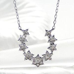 プラチナ ダイヤモンド 馬蹄 ホースシュー Pt900 0.5ct 0.5カラット ダイヤ ネックレス ペンダント PT フラワー 花 ダイア 送料無料 ご褒美 おしゃれ｜j-aura｜05