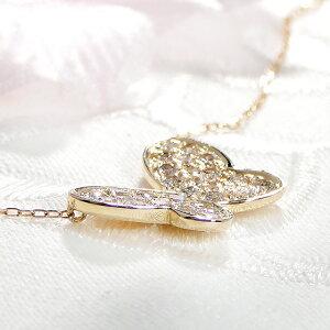 イエローゴールド K18 YG 0.55ct ダイヤモンド ペンダント バタフライ パヴェ ダイヤ 送料無料 18金 ゴールド 18k 蝶々 蝶 パピヨン ダイヤ ギフト AU-0227 |  | 03