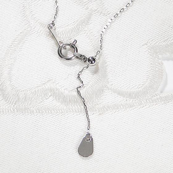 Pt900 K18YG 0.5ct ダイヤモンド ホースシュー ネックレス 送料無料 18  