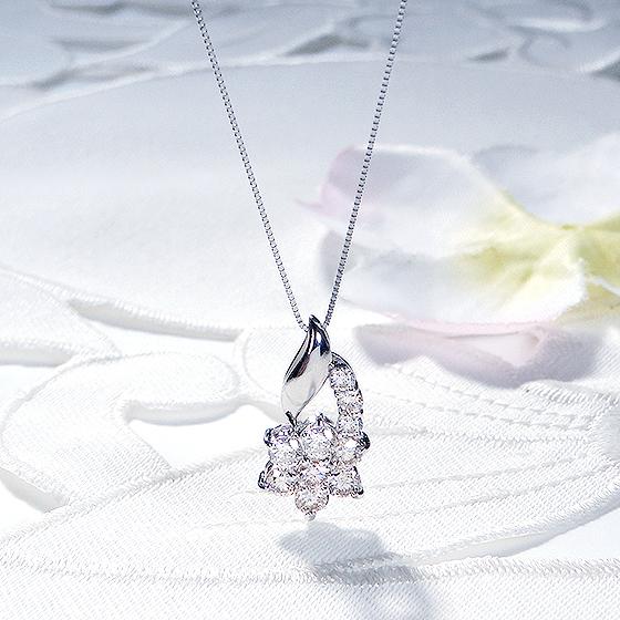 Pt900 1.00ct ダイヤモンド ペンダント 送料無料 人気 ネックレス 