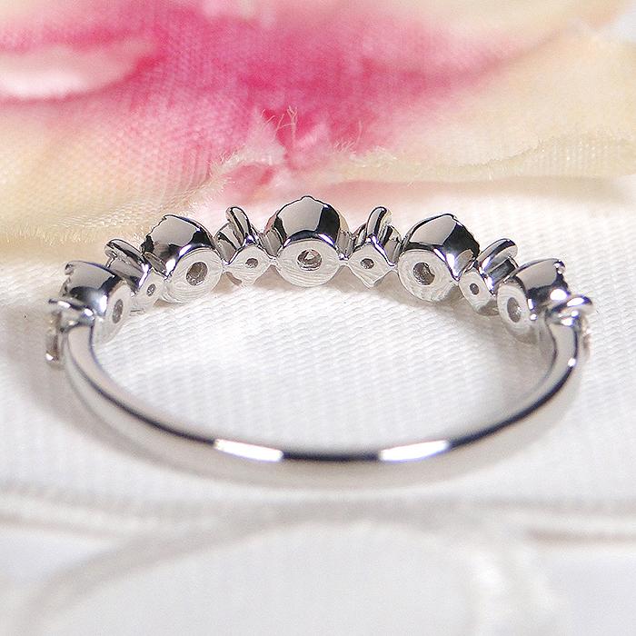 Pt950 K18YG 0.50ct ダイヤモンド リング 送料無料 人気 ダイヤ 
