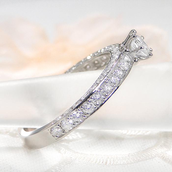 Pt950 1.55ct ダイヤモンド リング 送料無料 ダイヤ 人気 プラチナ PT 