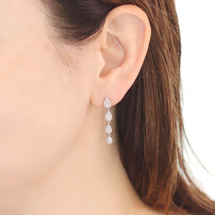 Pt950 0.60ct ダイヤモンド ピアス 送料無料 人気 上品 プラチナ PT