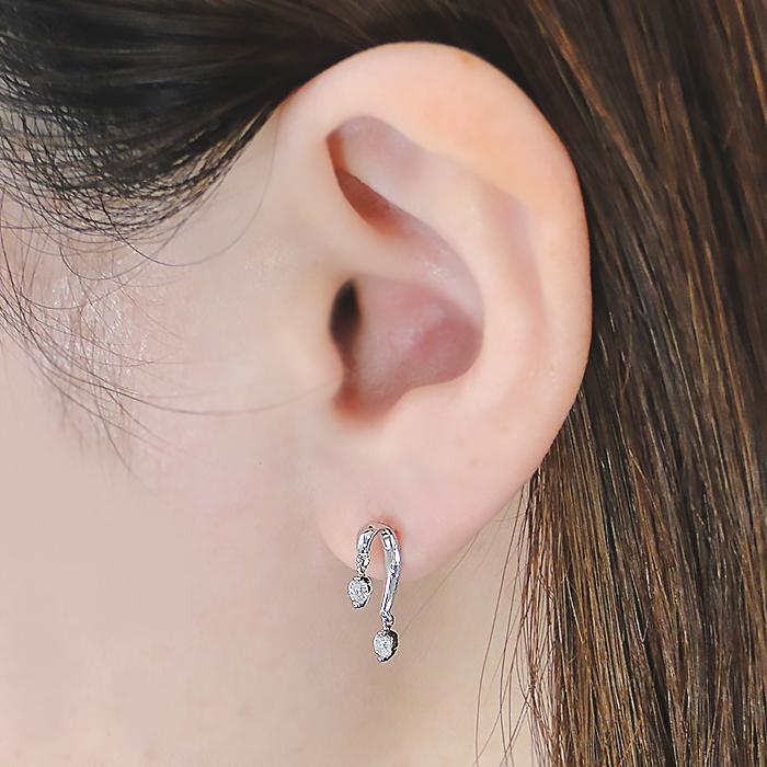 Pt950 0.2ct ダイヤモンド ピアス 送料無料 プラチナ ダイヤピアス