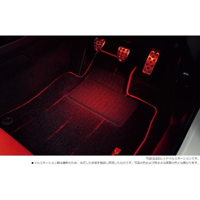 新品! シビック タイプR CIVIC TYPE-R FK8【LEDレッド】フットライト