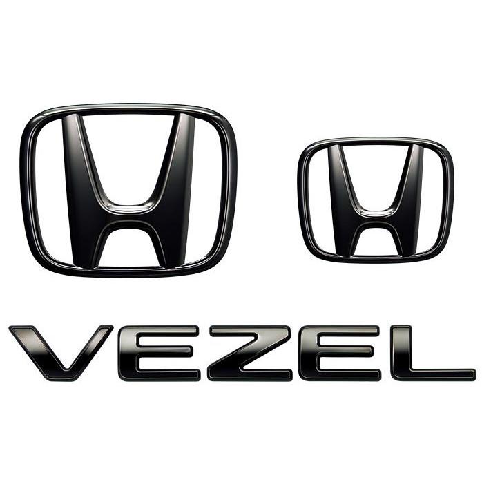VEZEL ブラックエンブレムセット(オプショングリル用) Hマーク VEZEL ブラックエンブレムセット(オプショングリル用) Hマーク