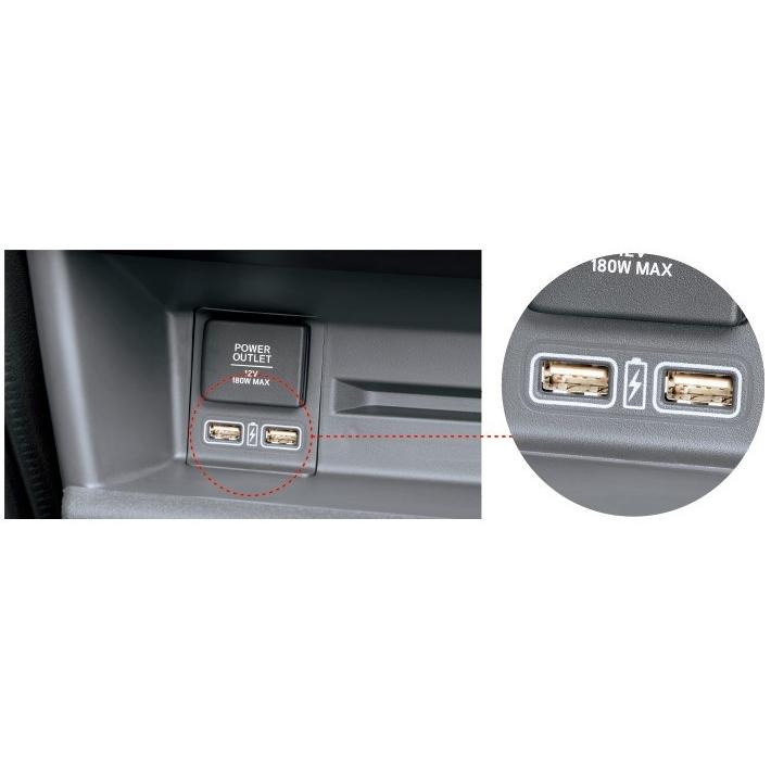 Nvan純正USB充電ポート 車載用増設ユニット 新品! N-VAN JJ1 JJ2 USBチャージャー 2口 5V 最大2.5A 急速充電 Nバン