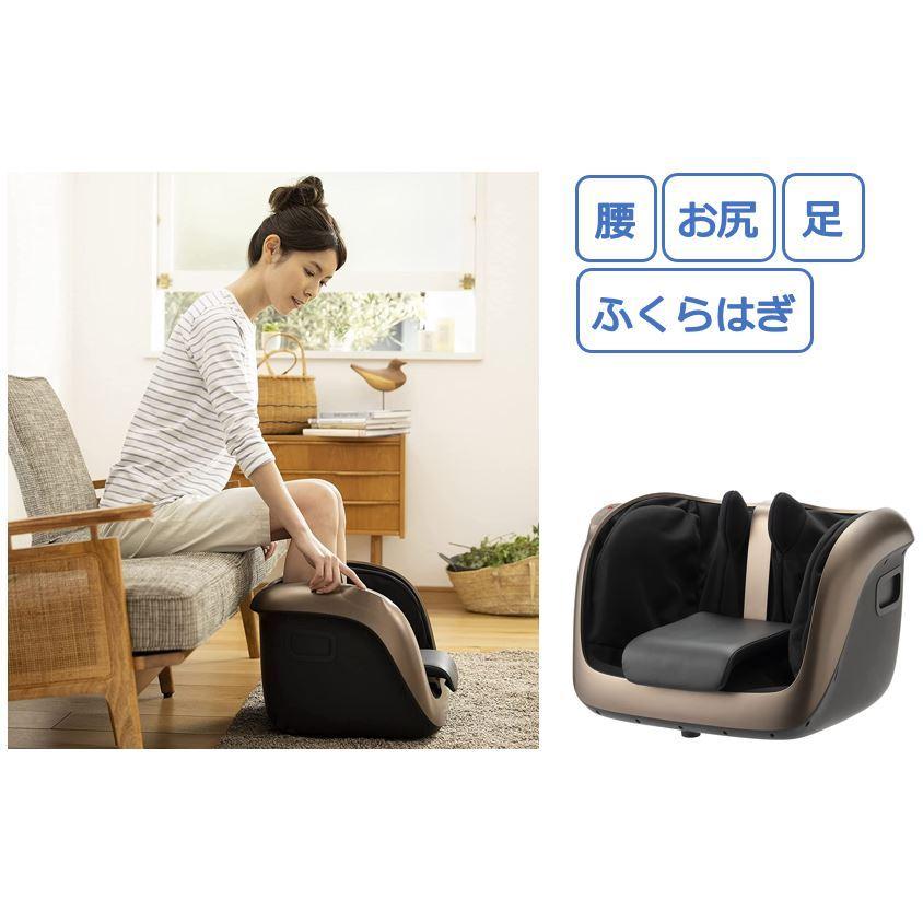 マッサージ機小型 腰 骨盤 おしり 脚 足 ふくらはぎ むくみ THRIVE スライヴ マッサージャー MD-6130 (BZ) ブロンズ  :MAS00030:日本バクテYahoo!ショップ - 通販 - Yahoo!ショッピング