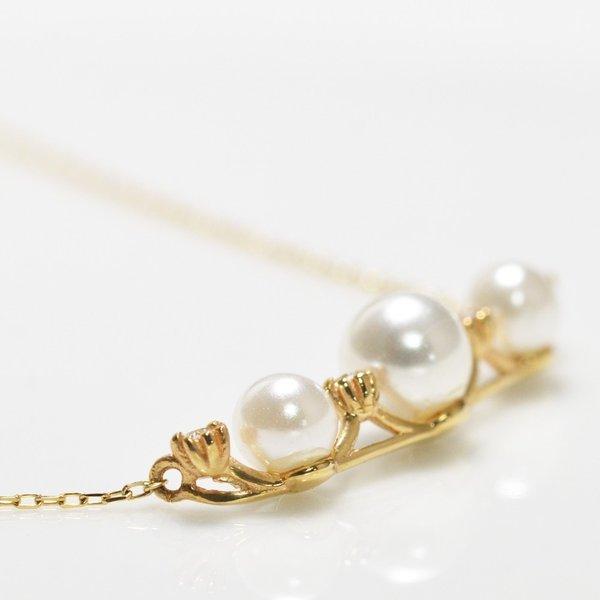 ネックレス レディース 18k ゴールド k18 金属アレルギー対応 18