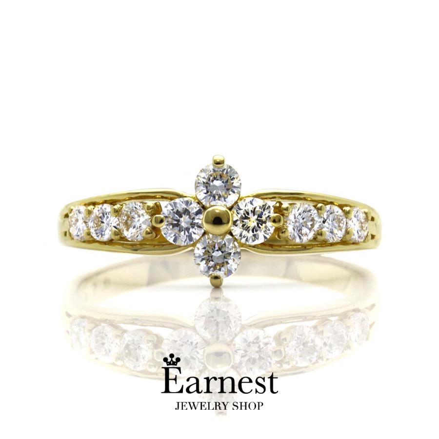 リング　指輪　ダイヤモンド　0.52ct　K18　イエローゴールド　ピンクゴールド　プラチナ900　レディース | ブランド登録なし