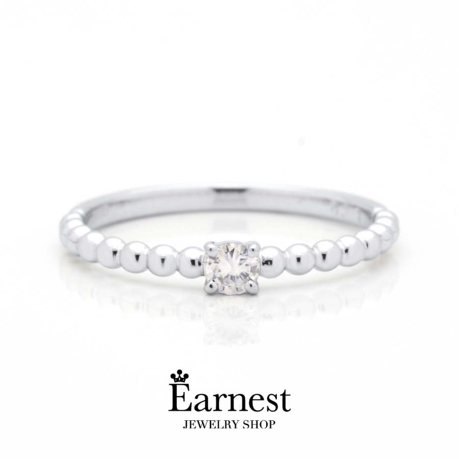 PT900 リング 指輪 ダイヤモンド 0.10ct プラチナ レディース リング ジュエリー 華奢リング | ブランド登録なし