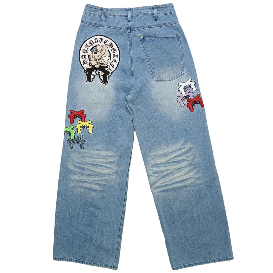 GALFY ガルフィー デニム パンツ ジーンズ Gパン インディゴ