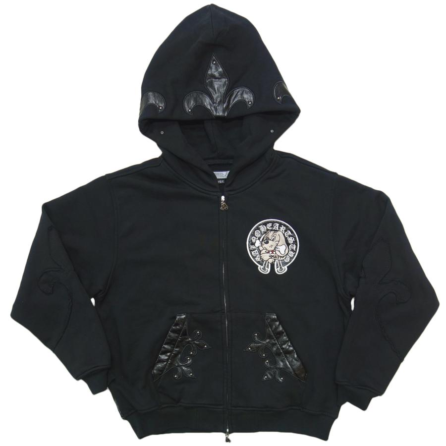 AVAM × GALFY スウェット ブラック AVAM×GALFY×GEKIROCK CLOTHINGコラボ・スウェット BLACK
