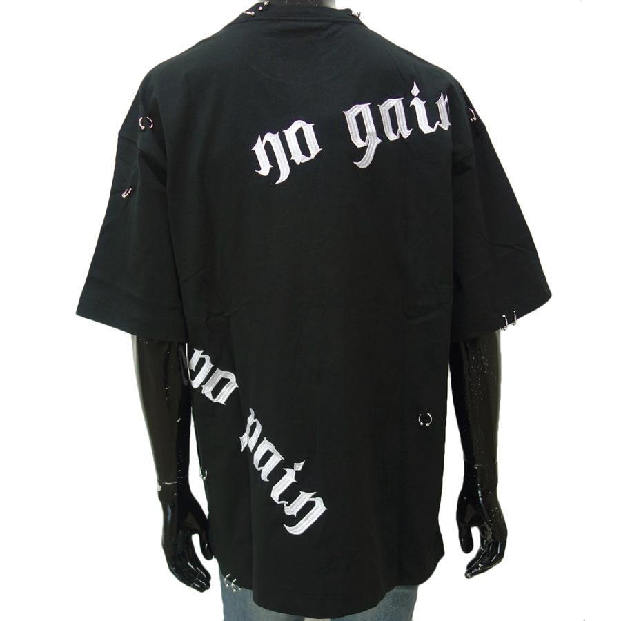 GALFY（ガルフィー） ピアス 半袖 Tシャツ 黒 162028 MCF : 和柄と